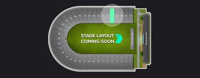 Seat view from Premium