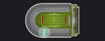 Seat view from Premium