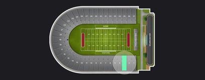 Seat view from Premium