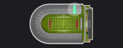 Seat view from Premium
