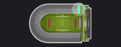 Seat view from Premium