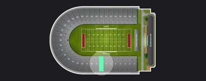 Seat view from Premium