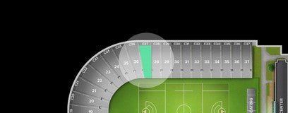 Seat view from Regular Seating