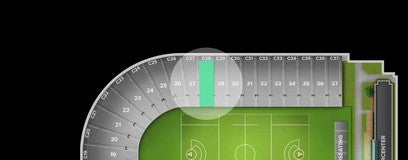 Seat view from Regular Seating