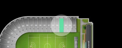 Seat view from Premium