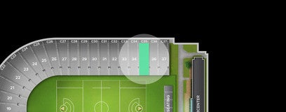 Seat view from Premium
