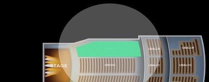 Seat view from Orchestra