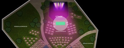Seat view from P Standing