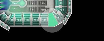 Seat view from Lower