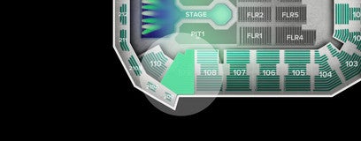 Seat view from Lower