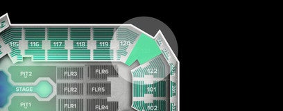 Seat view from Lower
