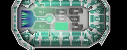 Seat view from Floor