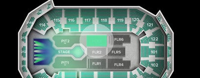 Seat view from Floor