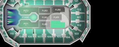 Seat view from Floor