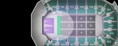 Seat view from GA Pit