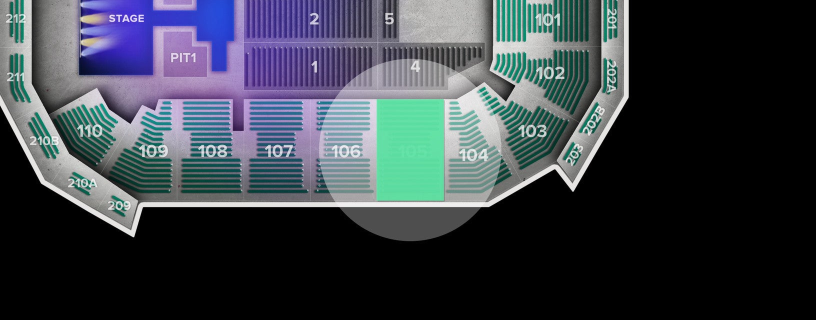Seat view from Bowl