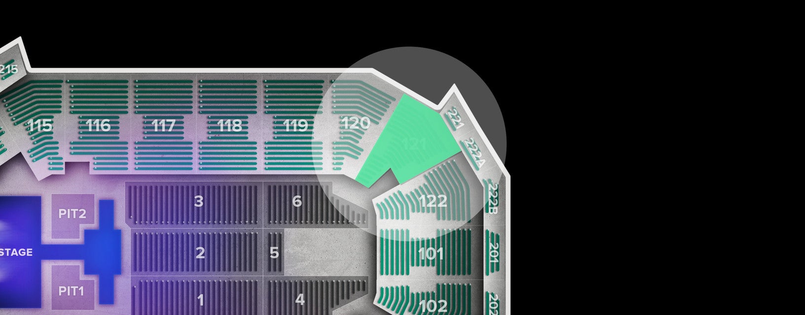 Seat view from Bowl