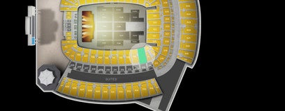 Seat view from Lower Level