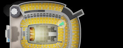 Seat view from Lower Level