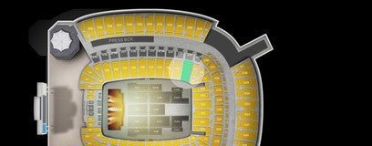 Seat view from Lower Level