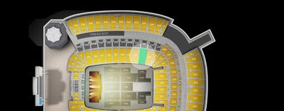 Seat view from Lower Level