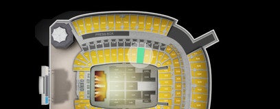 Seat view from Lower Level