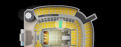 Seat view from Lower Level