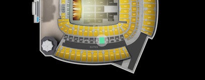 Seat view from Club East