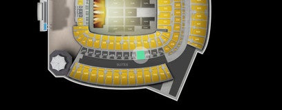 Seat view from Club East