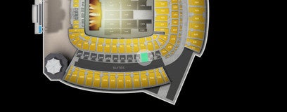 Seat view from Club East