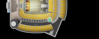 Seat view from Club East