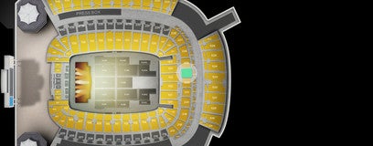 Seat view from Lower Level