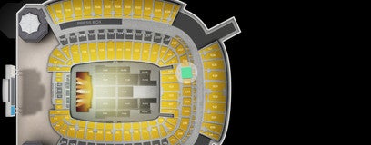 Seat view from Lower Level