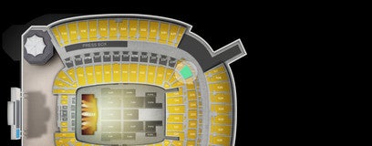 Seat view from Lower Level