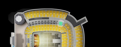 Seat view from Club West