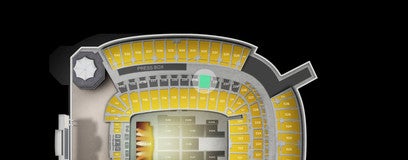 Seat view from Club West