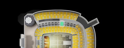 Seat view from Club West