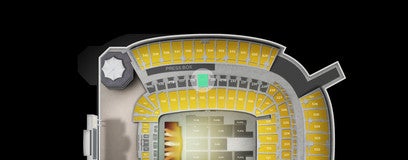 Seat view from Club West