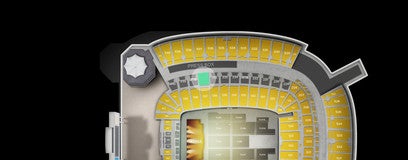 Seat view from Club West