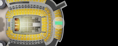 Seat view from Upper Level