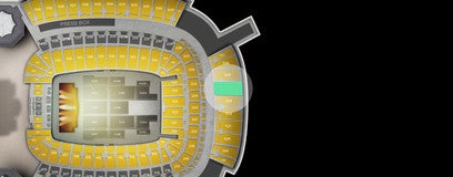 Seat view from Upper Level