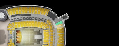 Seat view from Upper Level