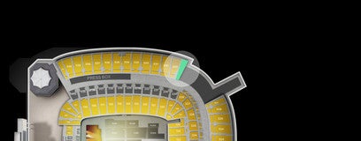 Seat view from Upper Level