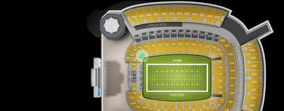 Seat view from Lower Level