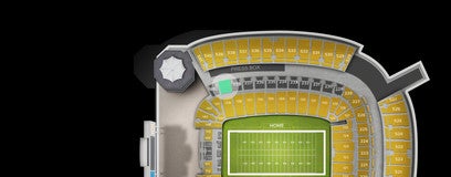 Seat view from Club West