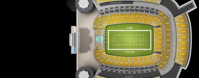 Seat view from Champions Club