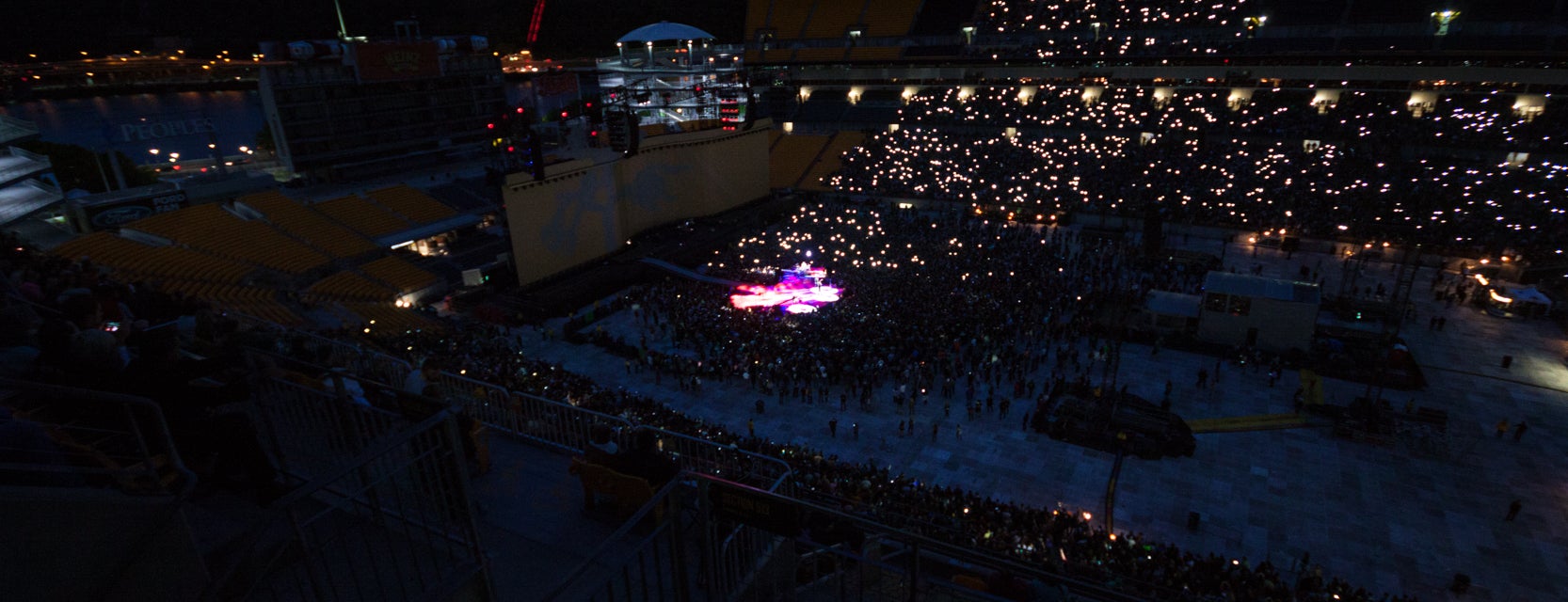 Seat view from Upper Level