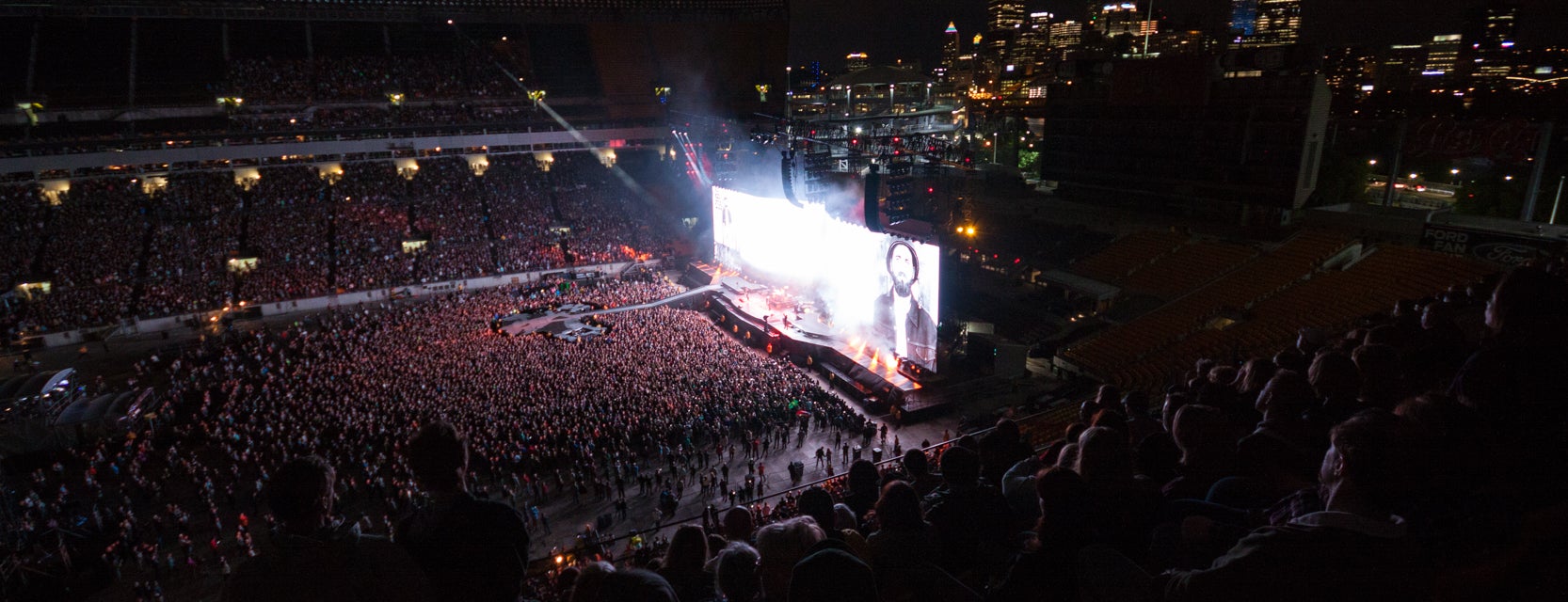 Seat view from Upper Level