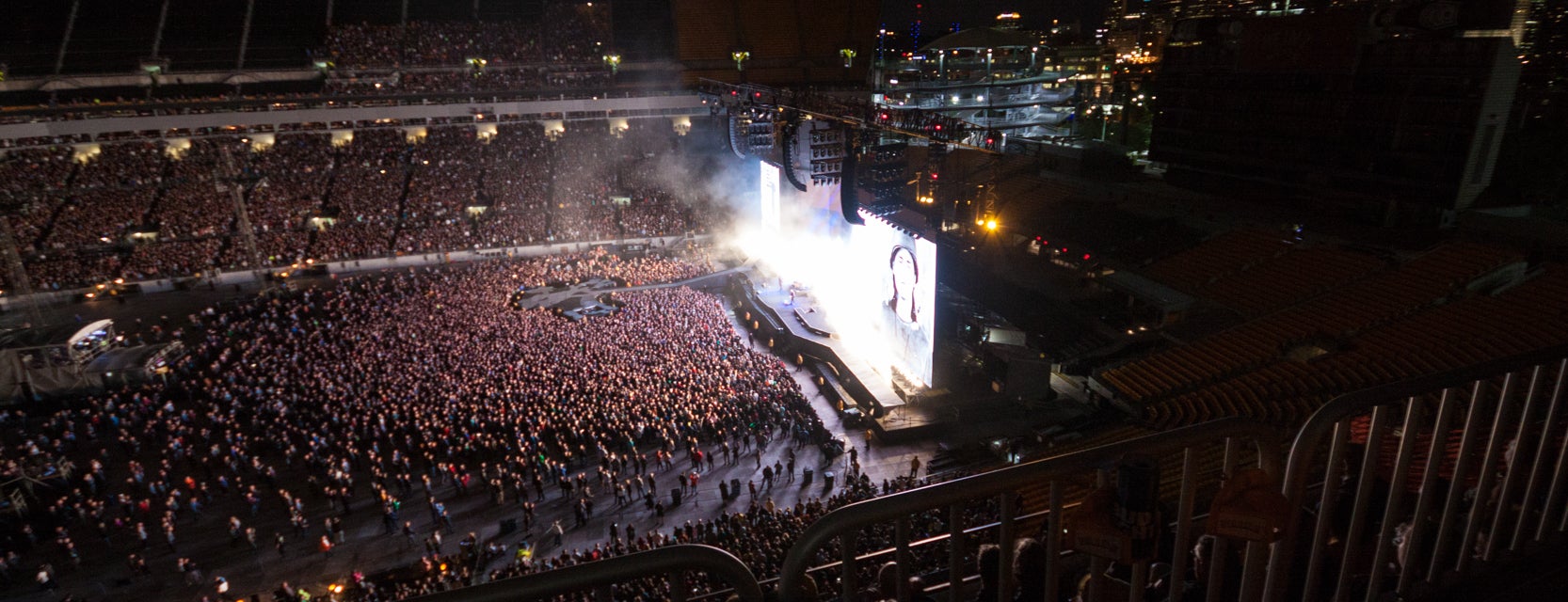 Seat view from Upper Level