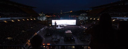 Seat view from Upper Level